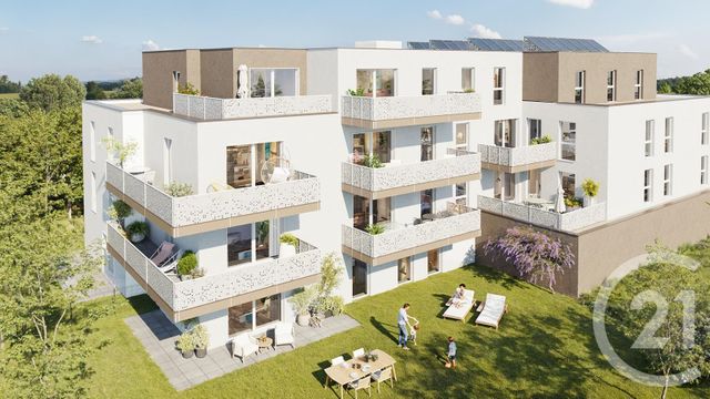 Appartement F3 &agrave; vendre - 3 pi&egrave;ces - 60,94 m2 - Lingolsheim - 67 - ALSACE