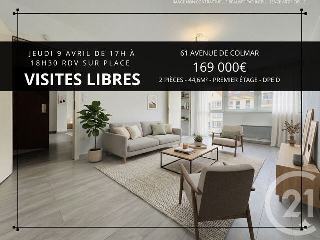 Appartement F2 à vendre STRASBOURG